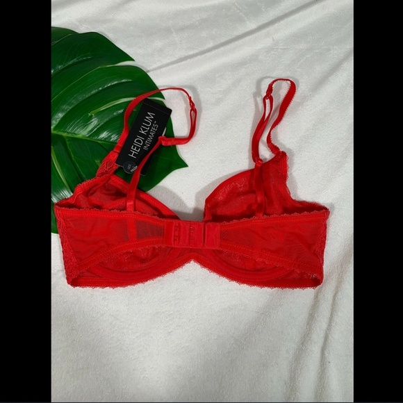NWT Aimee Underwire Bra Red [ Size 32D ]‎ - Picture 6 of 8